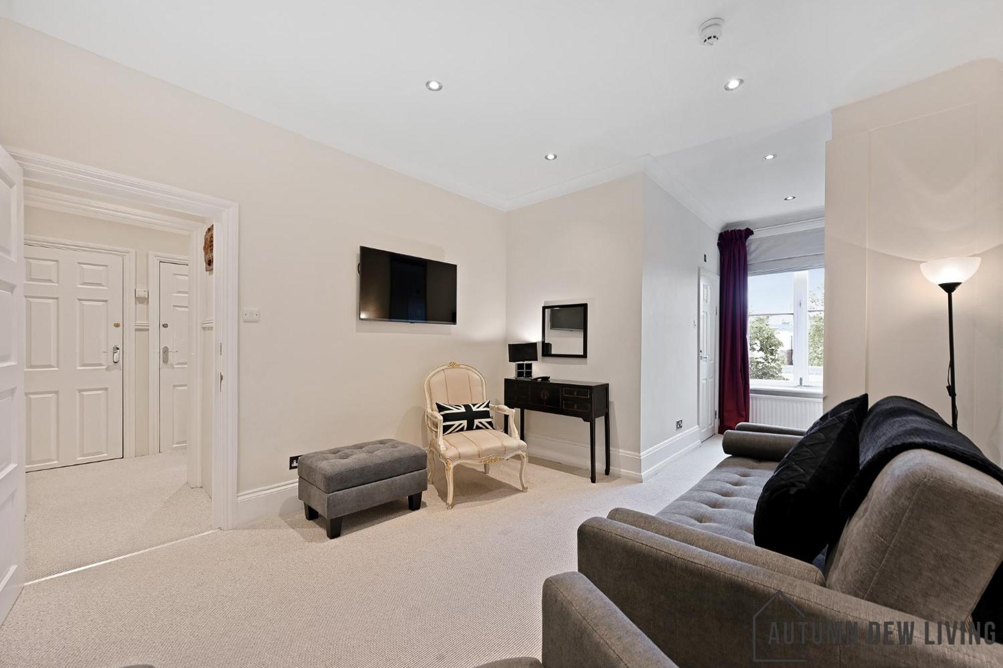 Beautiful 2 King Size Beds 2 Bath- Sleeps 5 In Earls Court Apartment London Bagian luar foto